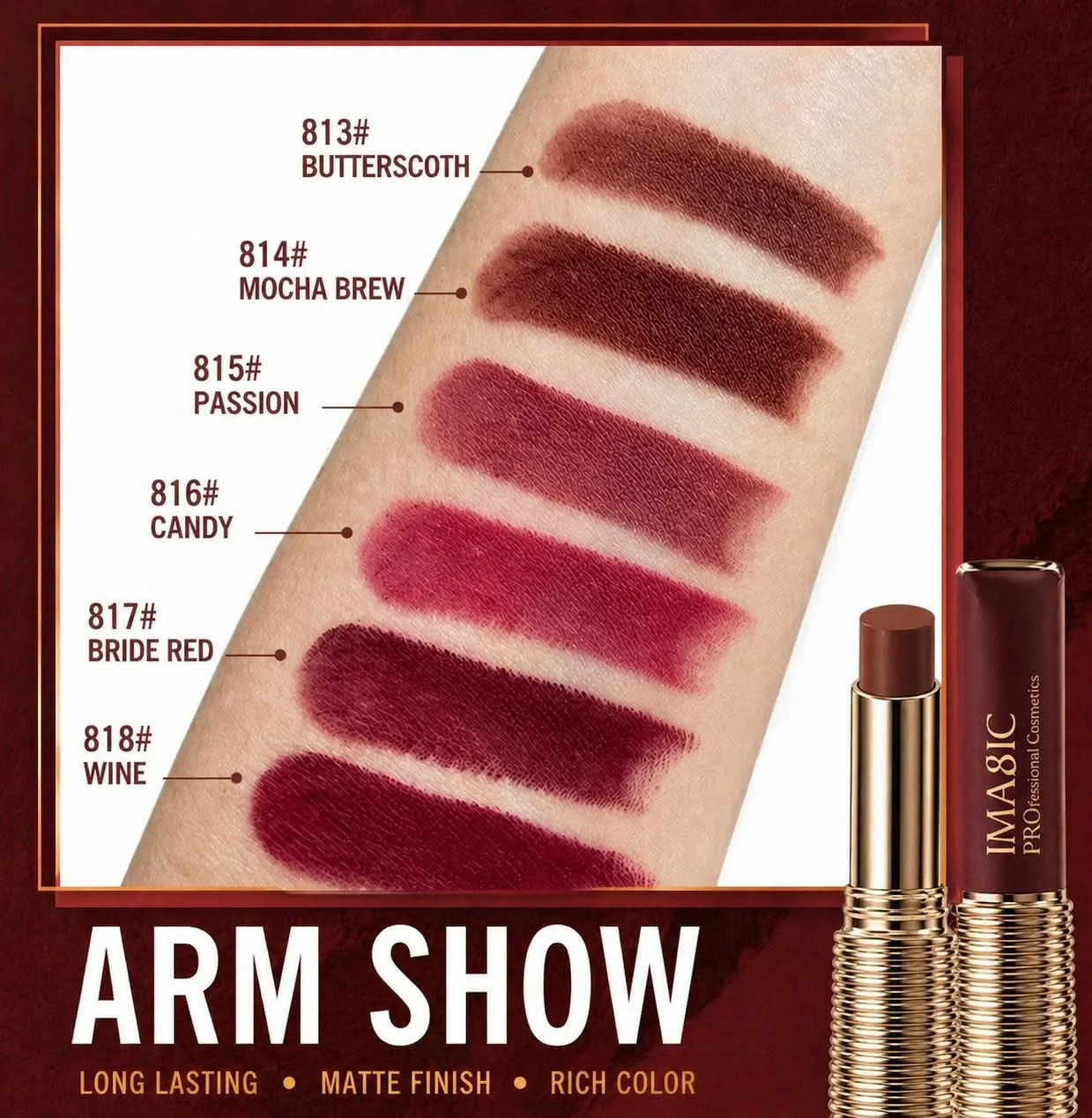 Imagic bullet matte lipstick
