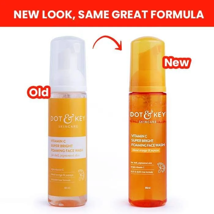 Dot and key blood orange gel facewash image 4