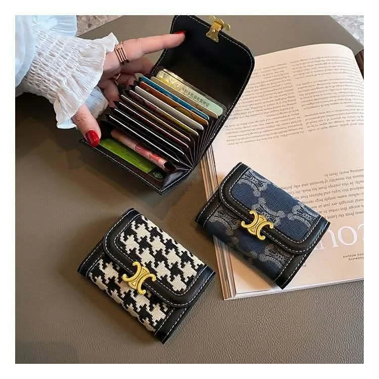 Mini PU Leather Wallet for Women | Compact Card Holder & Coin Purse image 2