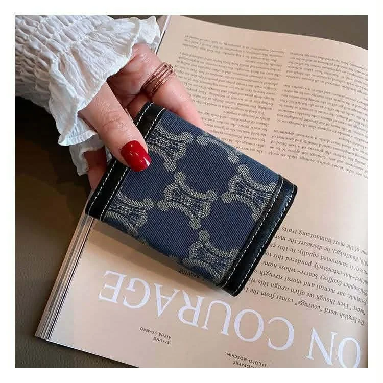 Mini PU Leather Wallet for Women | Compact Card Holder & Coin Purse image 4