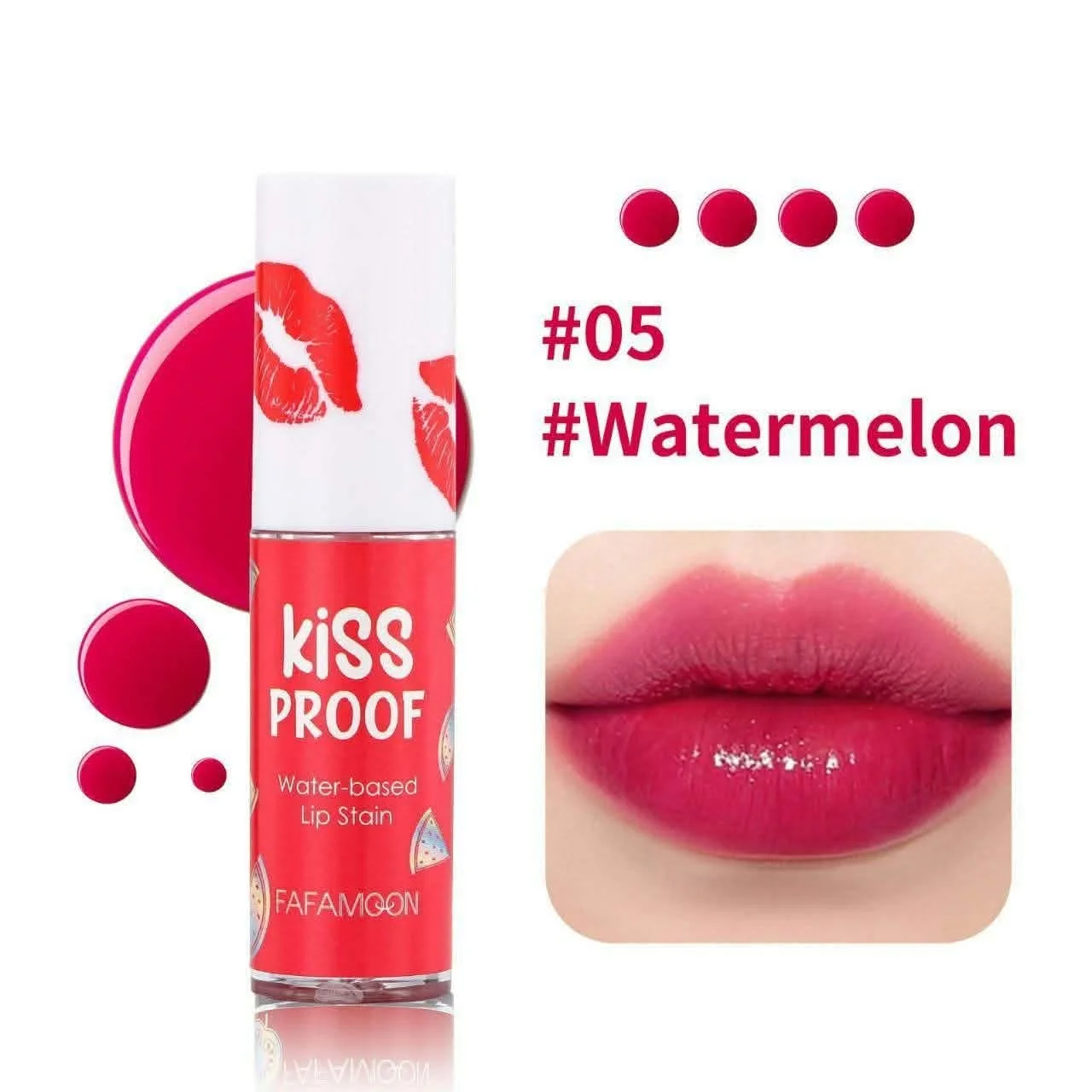 Fafamoon Kiss Proof Water Based Lip Stain | Long Lasting Lip Tint image 5