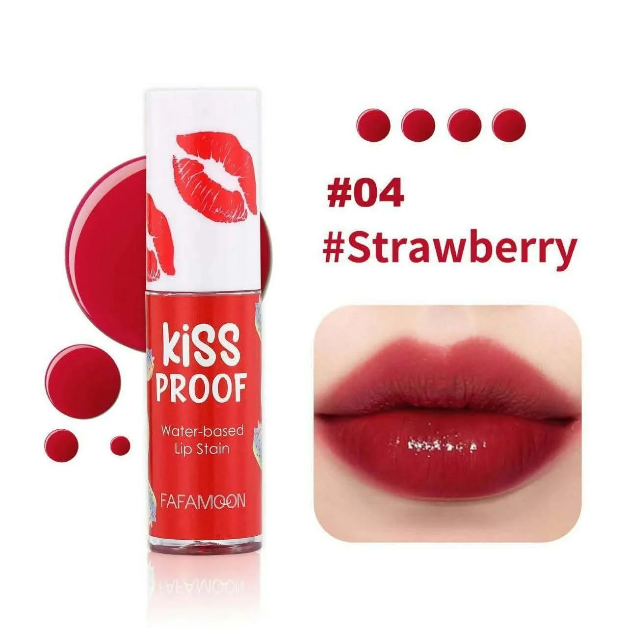 Fafamoon Kiss Proof Water Based Lip Stain | Long Lasting Lip Tint image 4