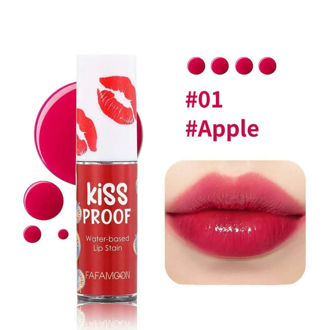 Fafamoon Kiss Proof Water Based Lip Stain | Long Lasting Lip Tint