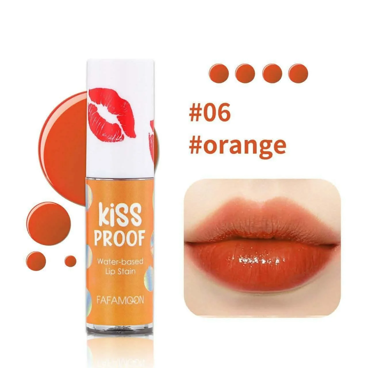 Fafamoon Kiss Proof Water Based Lip Stain | Long Lasting Lip Tint image 6