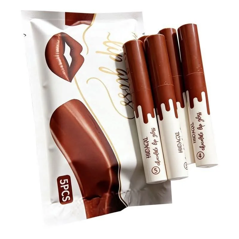 HUDA XL Chocolate Lip Glaze | Soft Matte Long Lasting Lip Color image 2