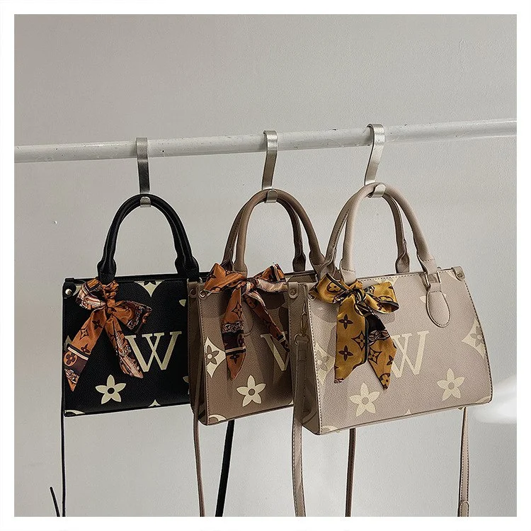 Premium Printed Women's Handbag | PU Leather Top Handle & Crossbody Bag