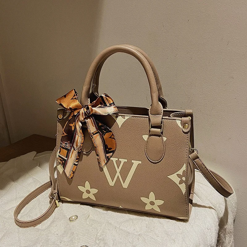 Premium Printed Women's Handbag | PU Leather Top Handle & Crossbody Bag image 2