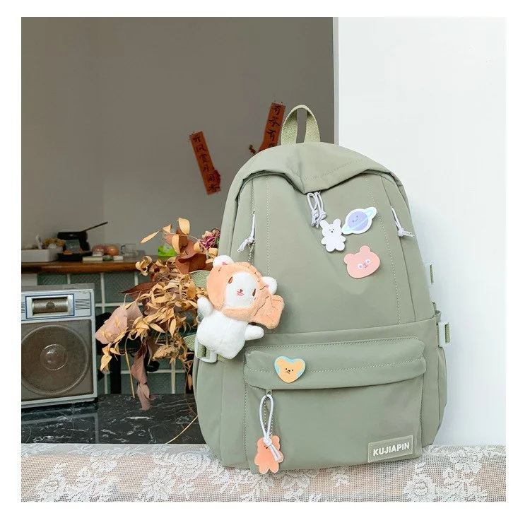 Large Capacity Kawaii Backpack | Stylish School & College Backpack for Women image 4