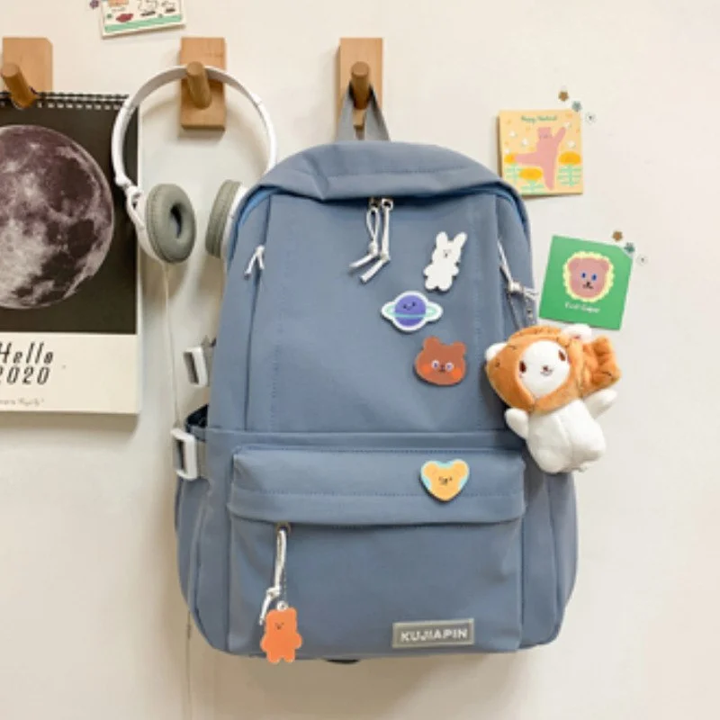 Large Capacity Kawaii Backpack | Stylish School & College Backpack for Women image 3