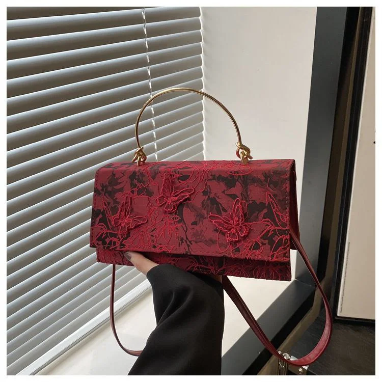 Luxury Embroidered Evening Clutch Bag | Elegant Women's Party Handbag image 2