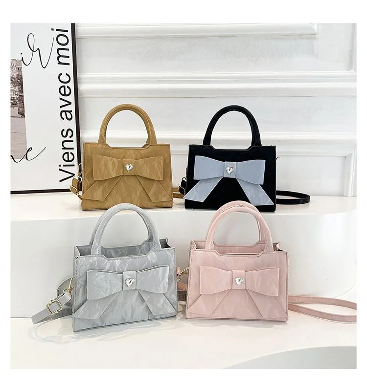 Luxury Bow Mini Handbag for Women | Cute Crossbody Shoulder Bag