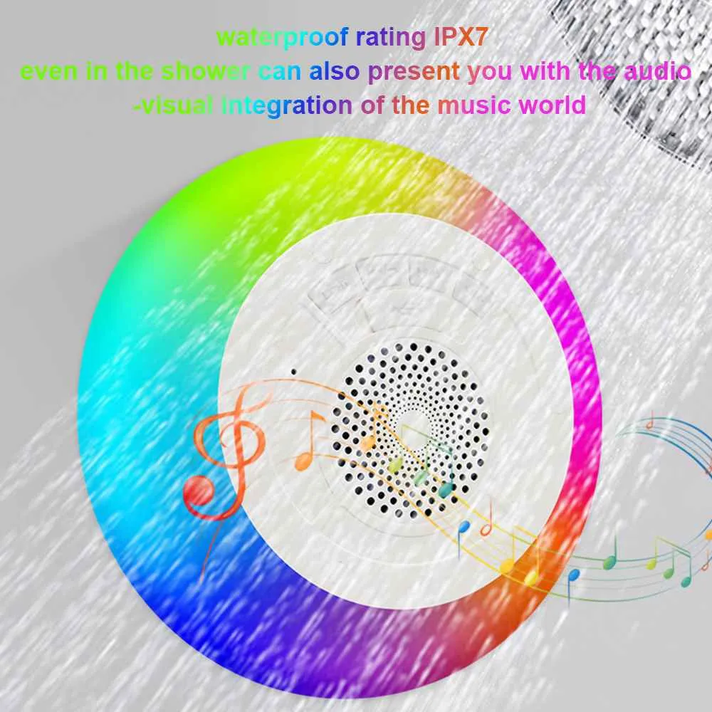 IPX7 Waterproof RGB Bluetooth Speaker | Portable Wireless Speaker image 2