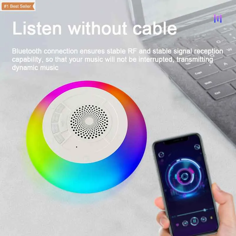 IPX7 Waterproof RGB Bluetooth Speaker | Portable Wireless Speaker
