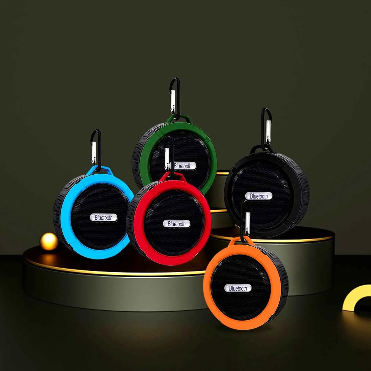 Portable Hanging Bluetooth Speaker | Mini Wireless Outdoor Speaker image 2