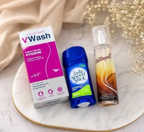 Women's Personal Care Combo | VWash + Lady Speed Stick + Wottagirl Body Mist