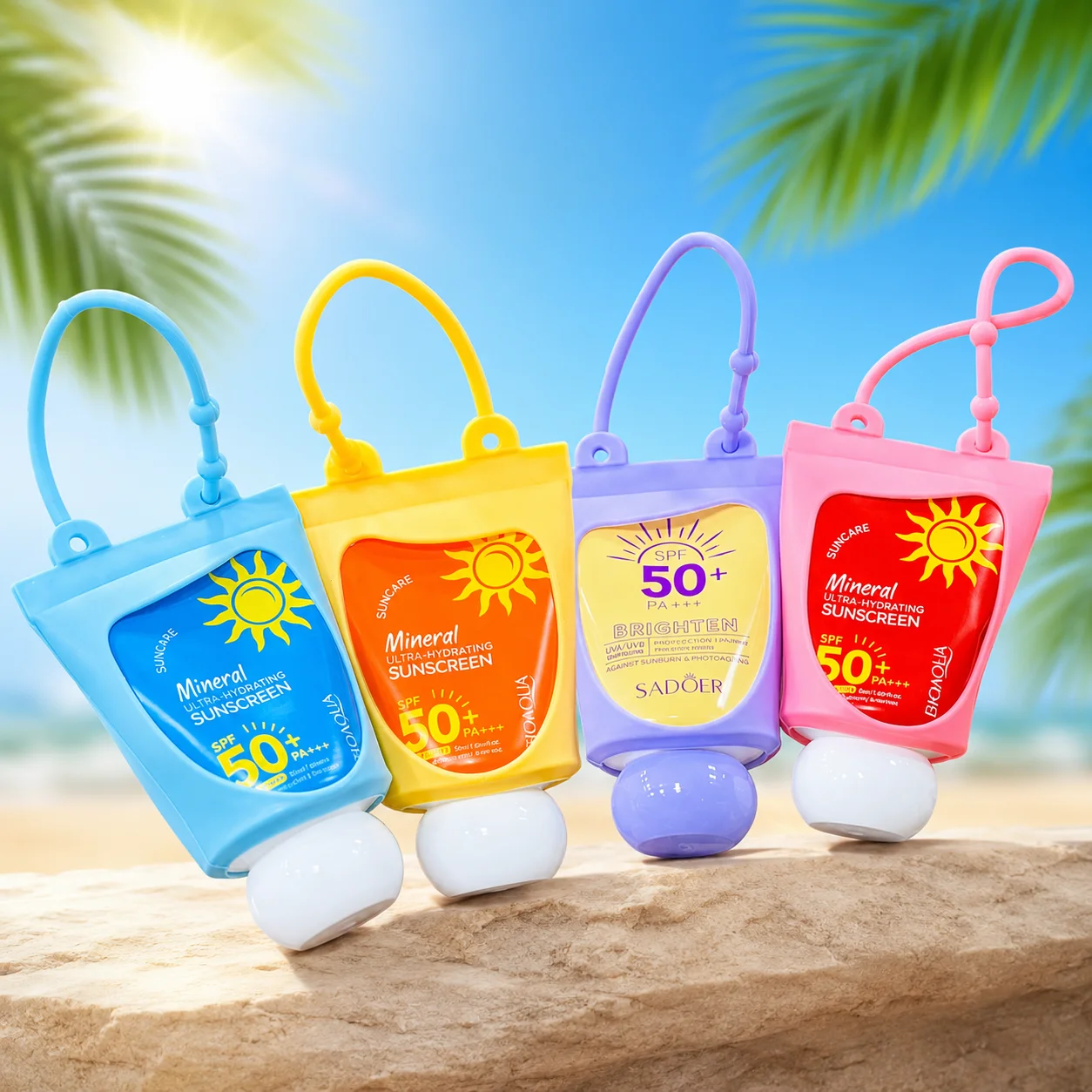 Bioaqua Mini Mineral Ultra-Hydrating Sunscreen SPF 50+ PA++++ | Portable Sun Protection