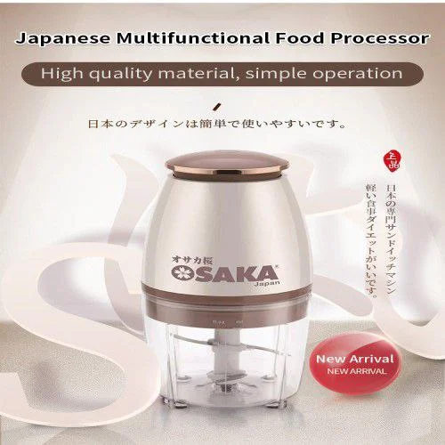 Osaka Electric Mini Food Chopper – Portable Food Processor image 3