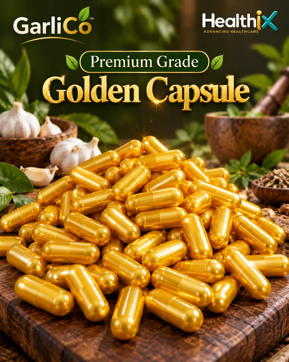 𝗚𝗮𝗿𝗹𝗶𝗖𝗼 ( গার্লিকো ) - 60pcs Capsule