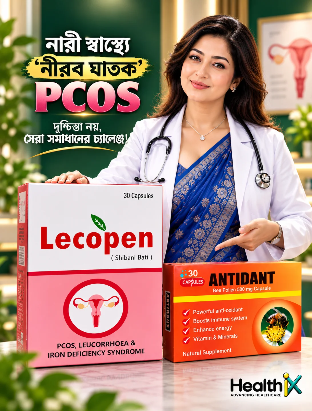 𝗣𝗖𝗢𝗦 (𝗖𝗼𝗺𝗯𝗼) Lecopen+Antidant