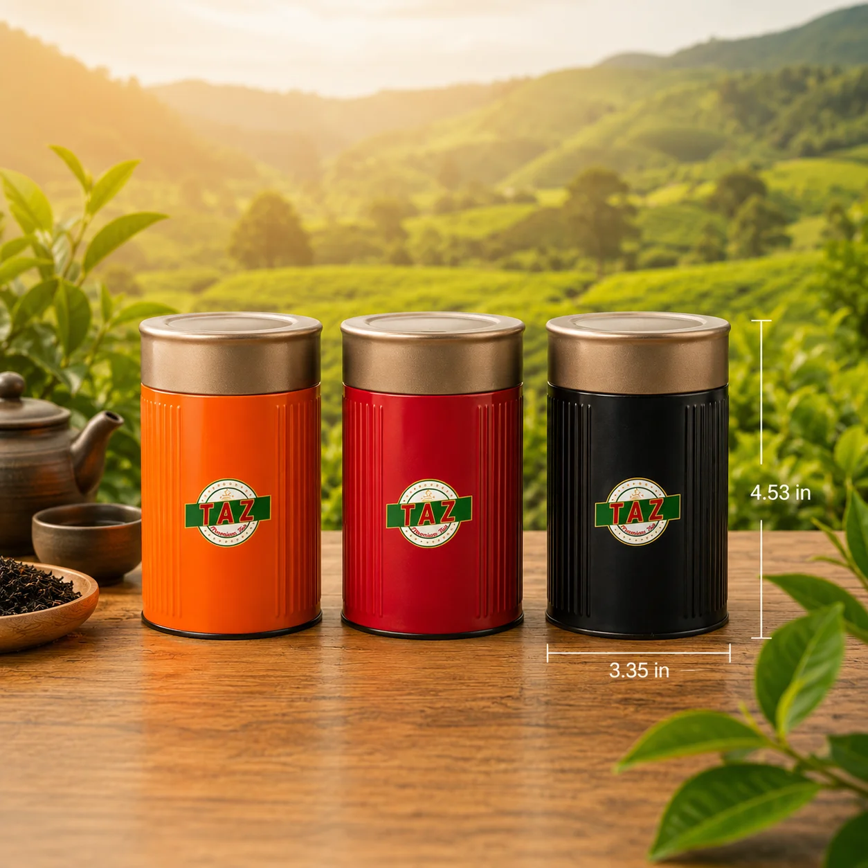 Small Aluminium Jar