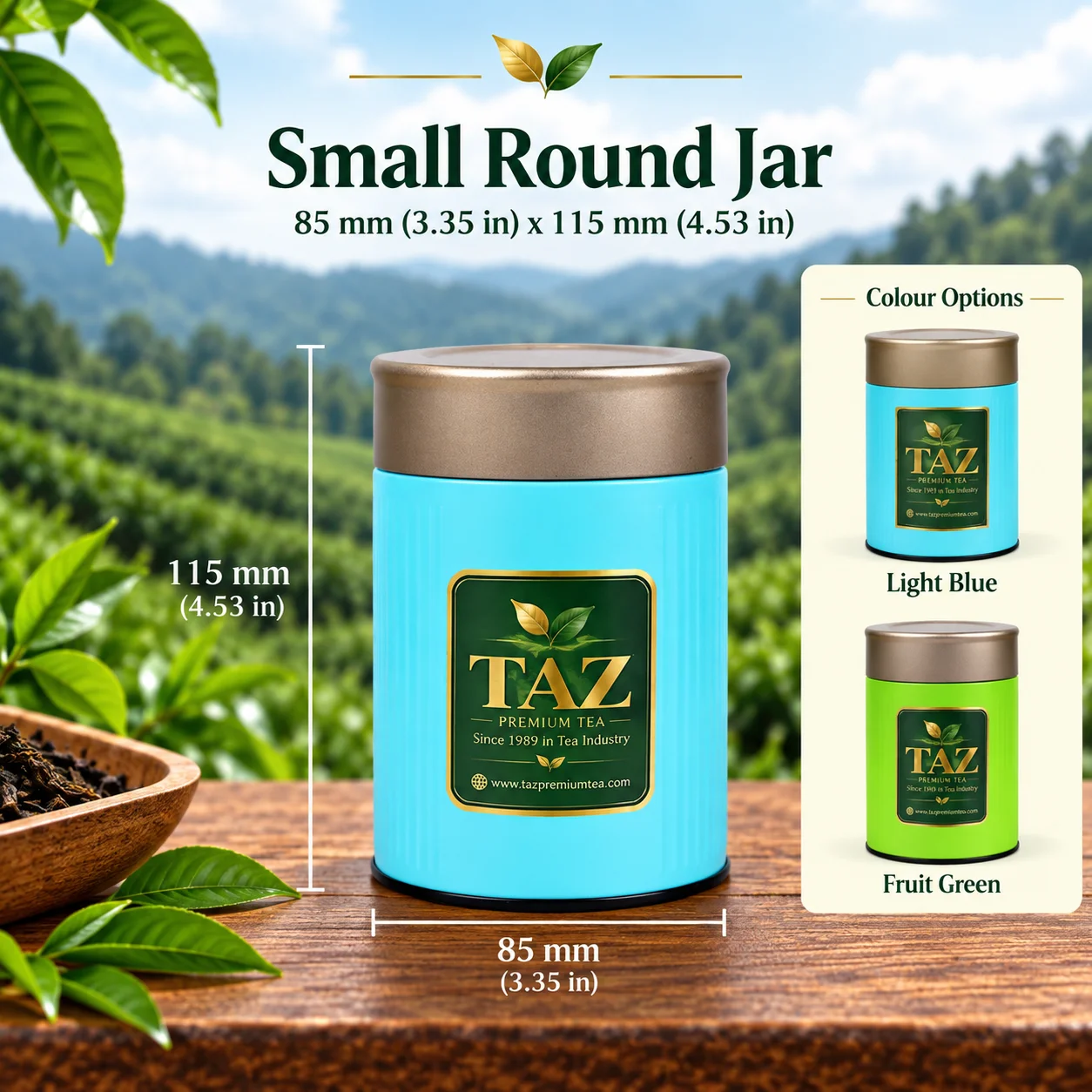 Small Round Jar