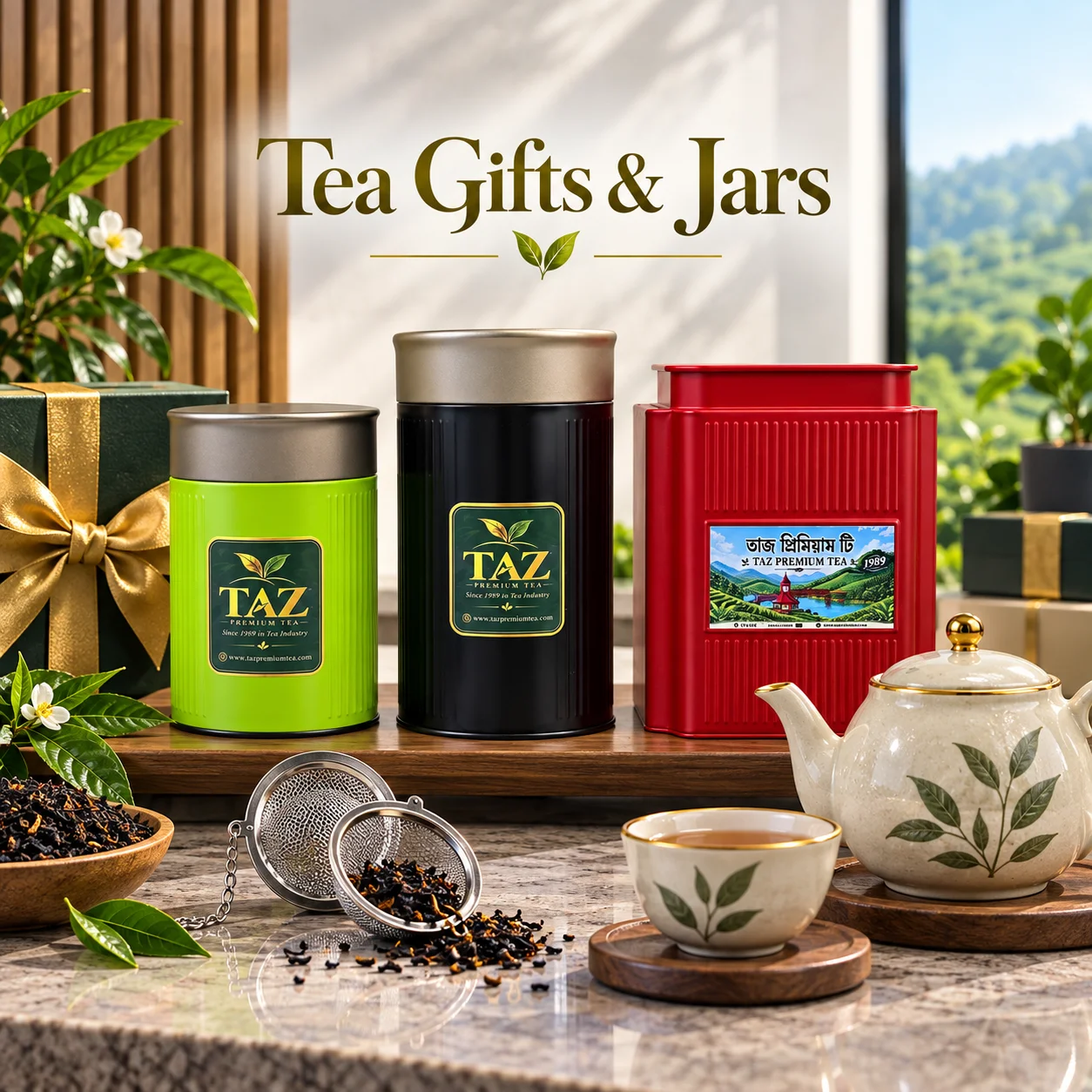 Tea Jars & Gifts