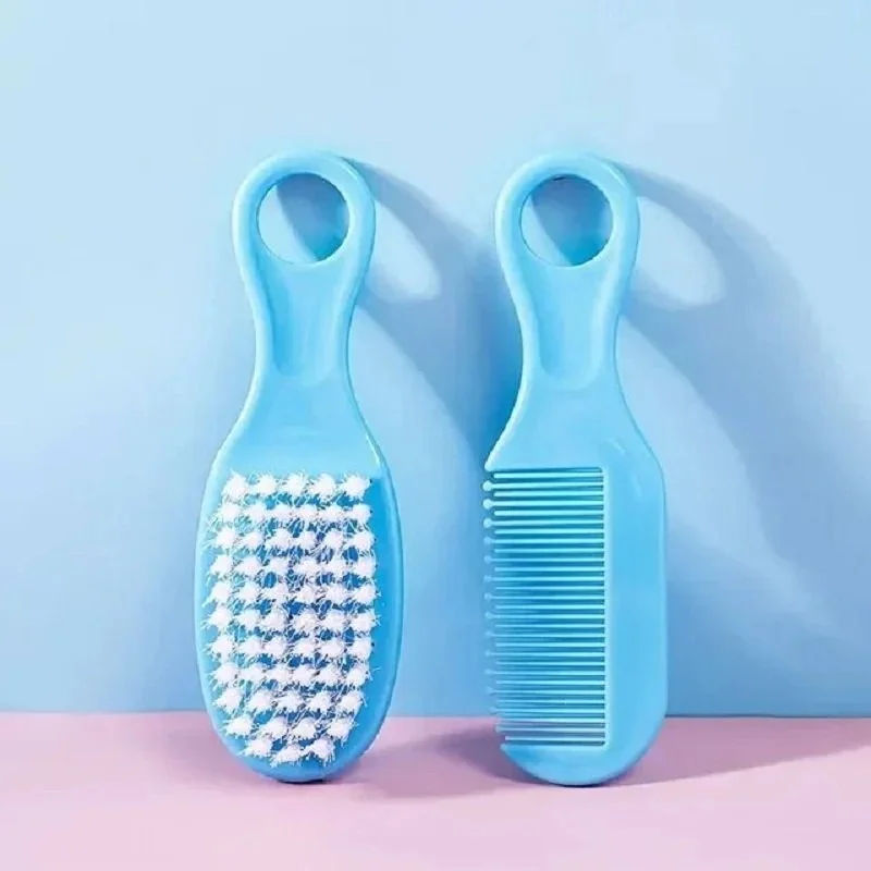 Soft Baby Hair Brush & Comb Set for Newborn – Gentle Scalp Care .