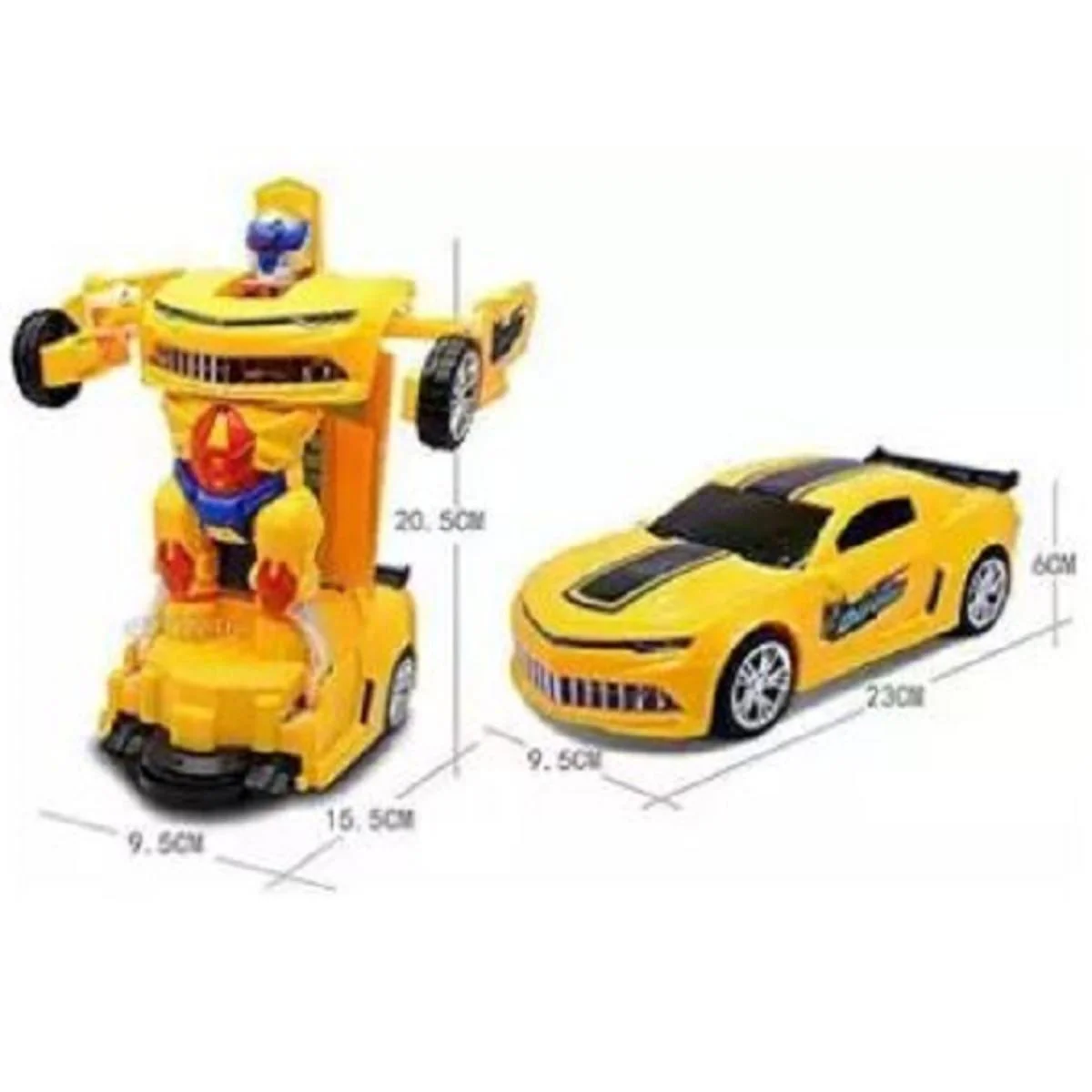 1150. 2 In 1 Transforming Robot Car Toy For Kids