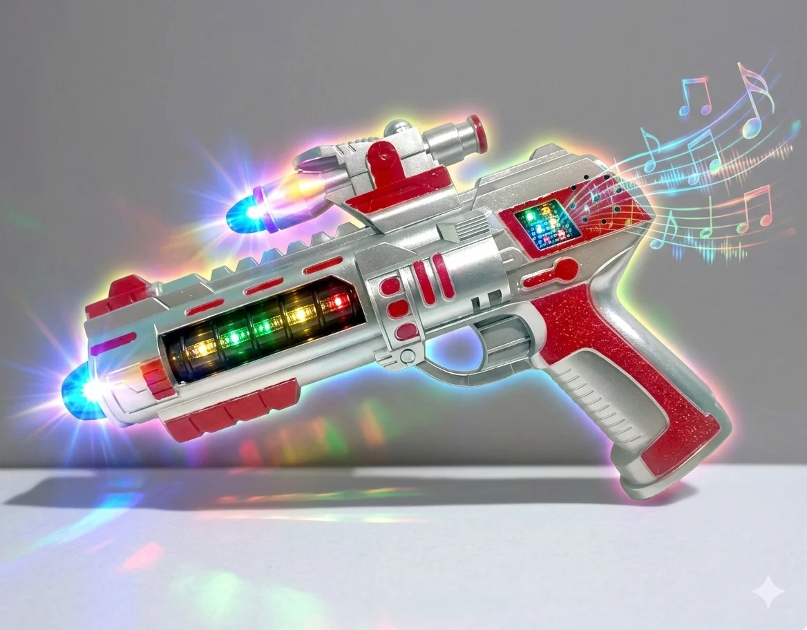 Model 222 Special Light & Sound effect Toy Gun for Kids