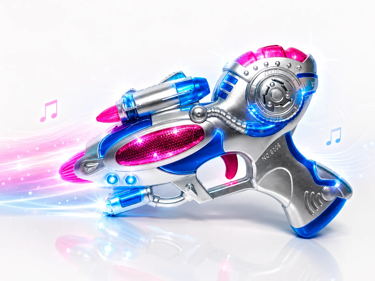 227. Galaxy Music and lightin toy gun for kids- ( 3p battery free )