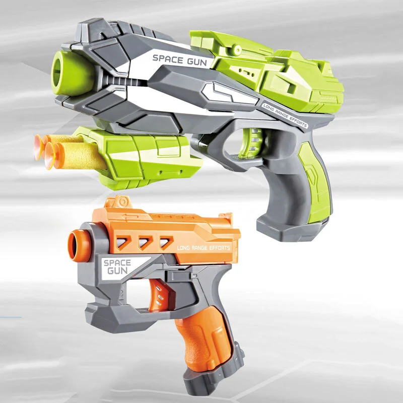 2pcs Foam Dart Blaster Gun Set (2-in-1 Kids Shooting Toy Set)