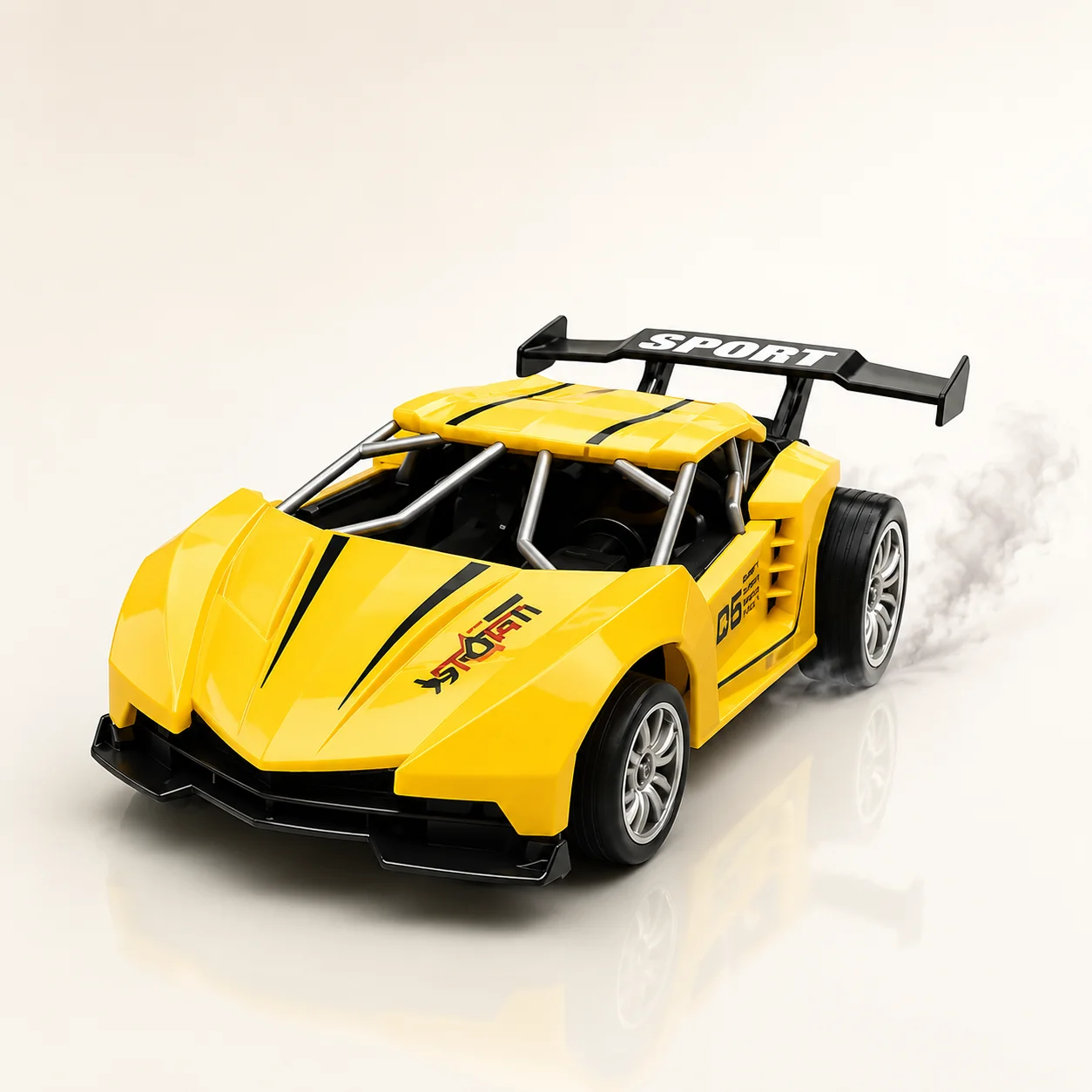 1152. Sports Smoke Rechargeable Remote Control Racing Car