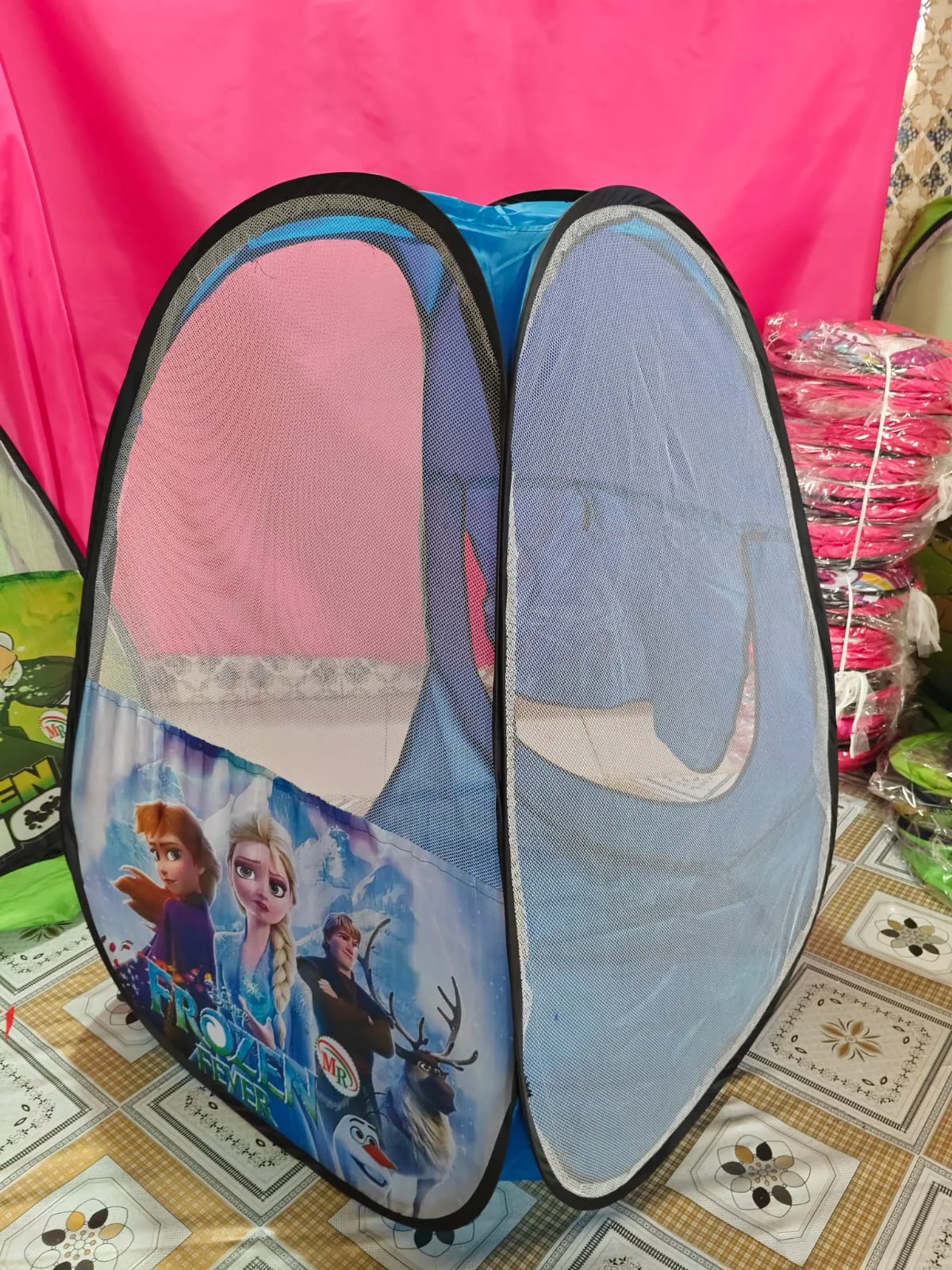 444. Big size Play Tent House for kids with Colorful Balls - 50pcs