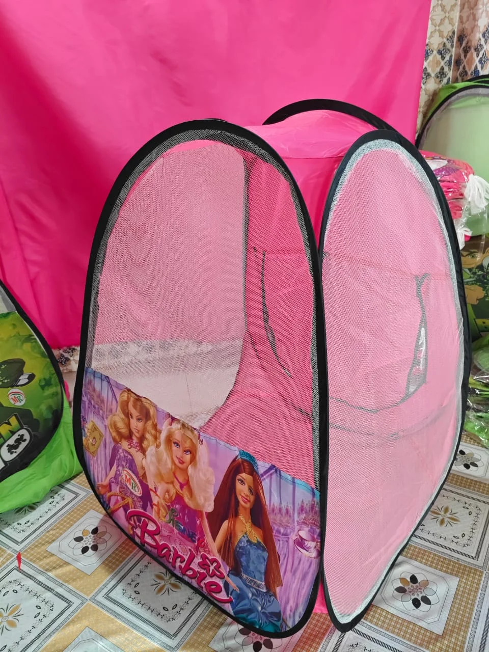 444. Big size Play Tent House for kids with Colorful Balls - 50pcs