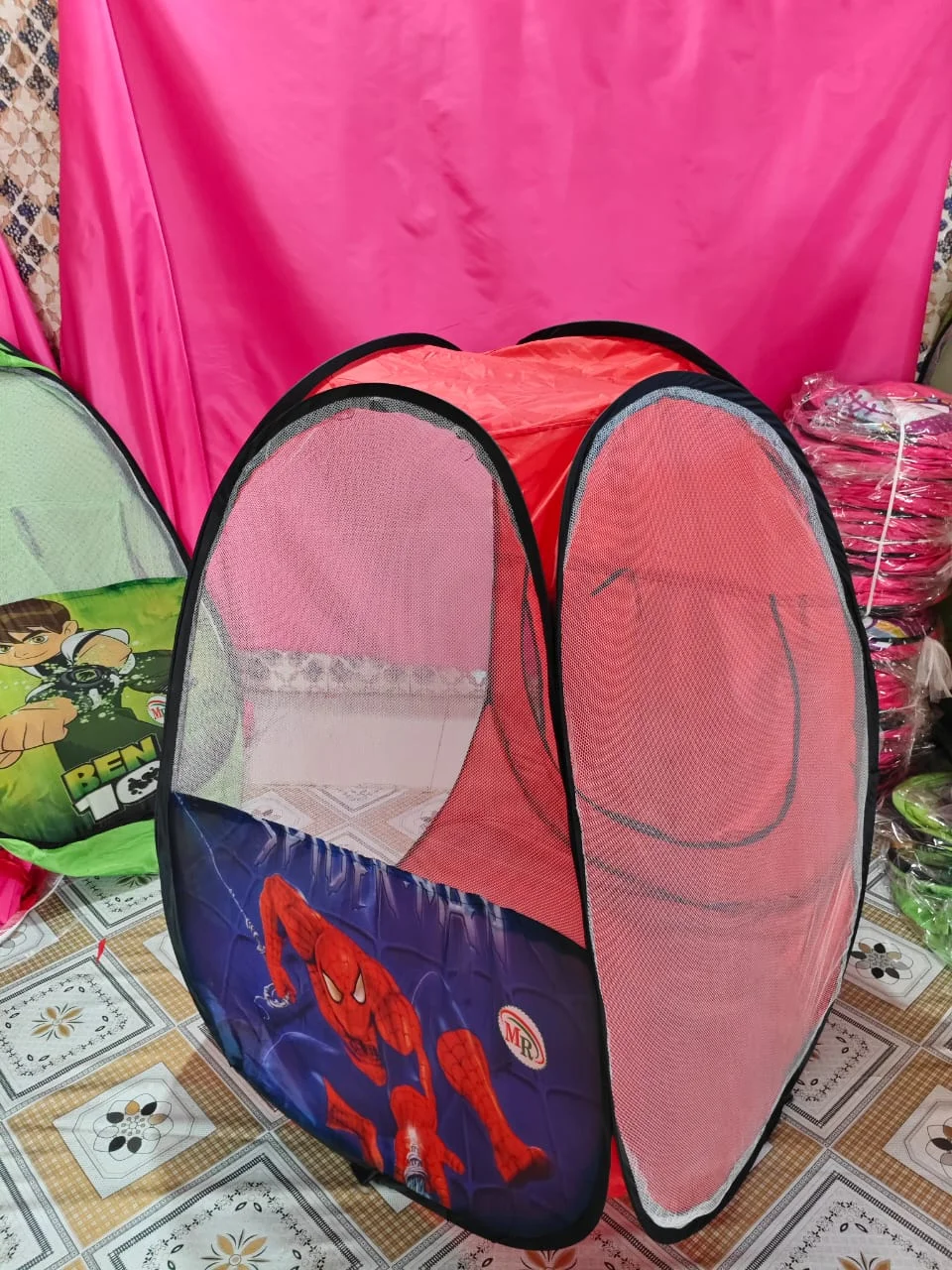 444. Big size Play Tent House for kids with Colorful Balls - 50pcs