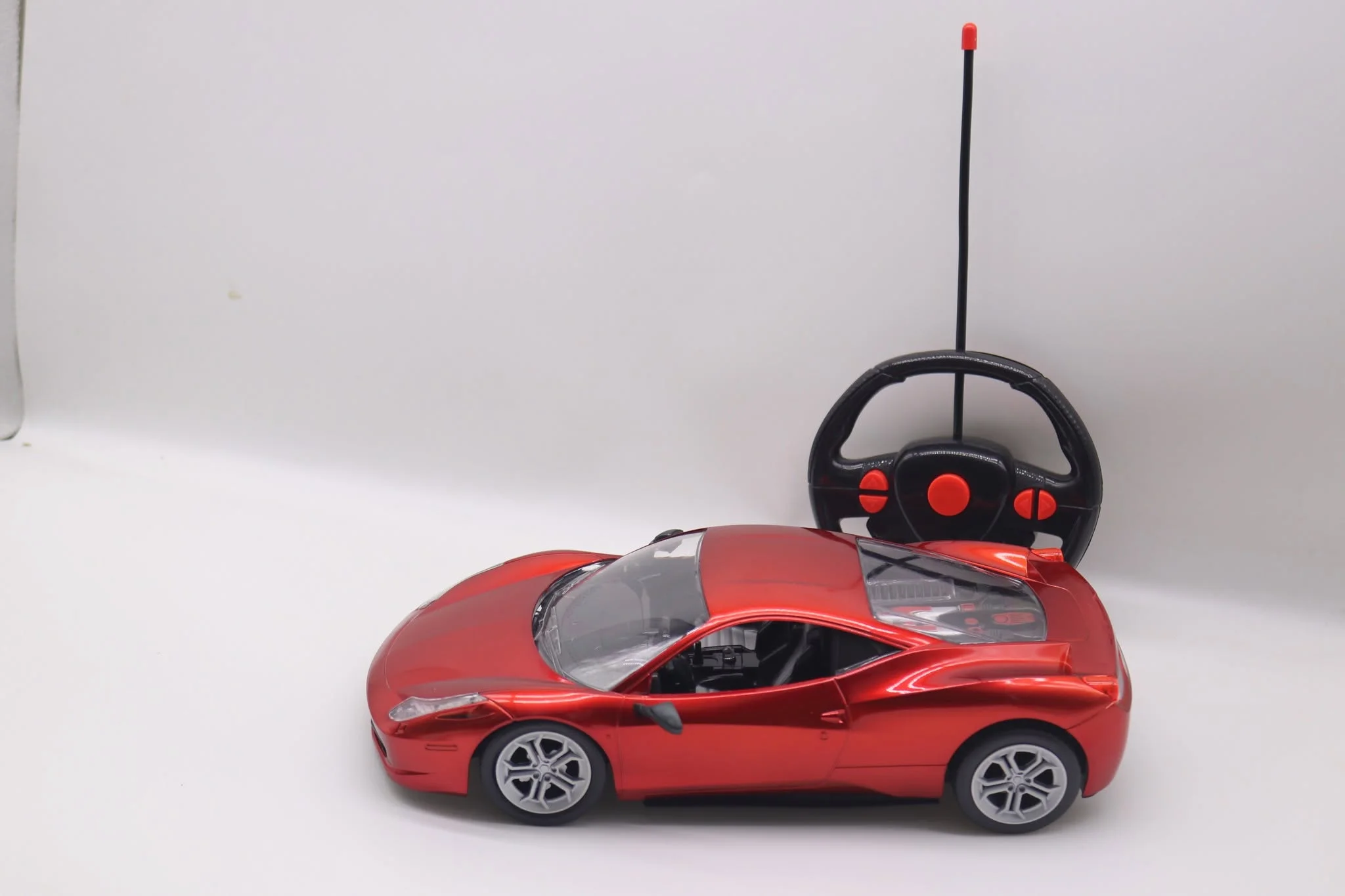 1199.  Rechargeable Remote Control Ferrary car for kids.