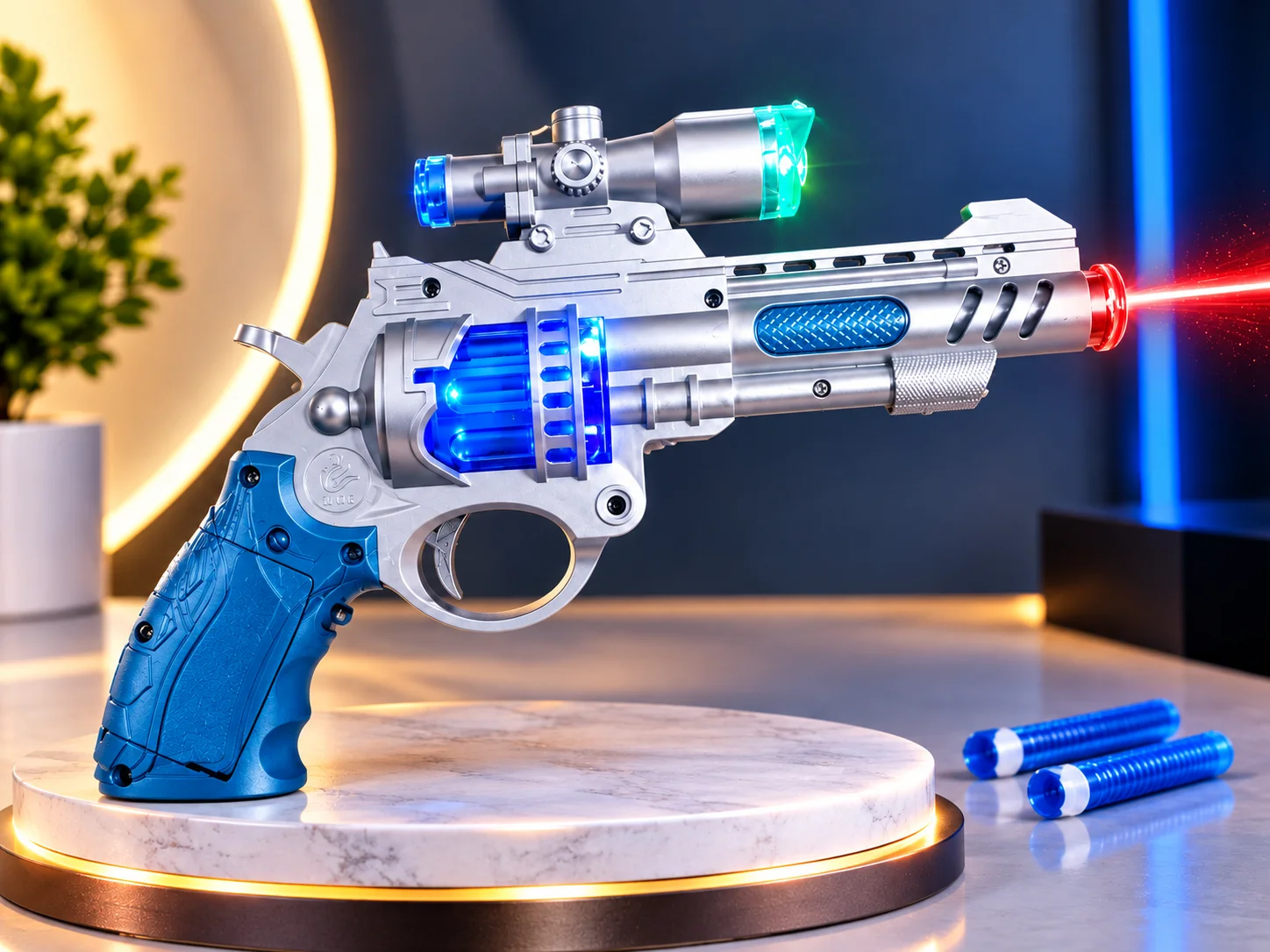 Laser Effect Lighting Toy Gun for kids.