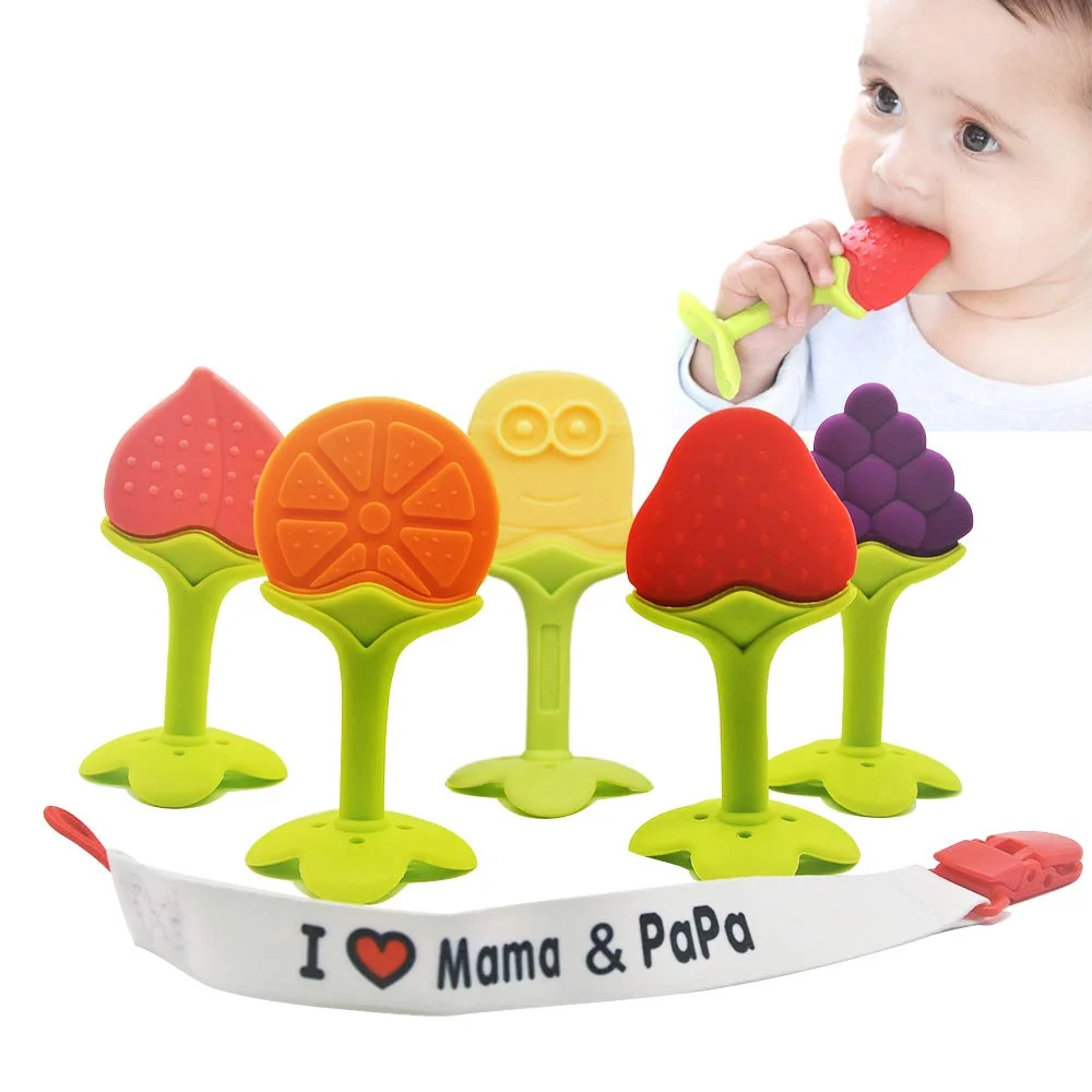 Silicone Baby Teether CN - 1pcs