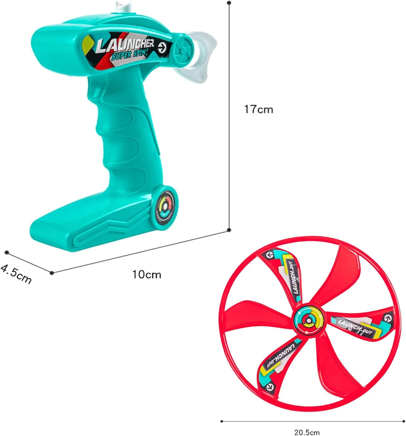 Flying Spinner Launcher Toy