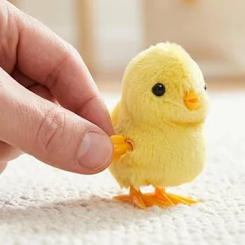 2 pcs Baby Chicken key jumpingToy For Kids