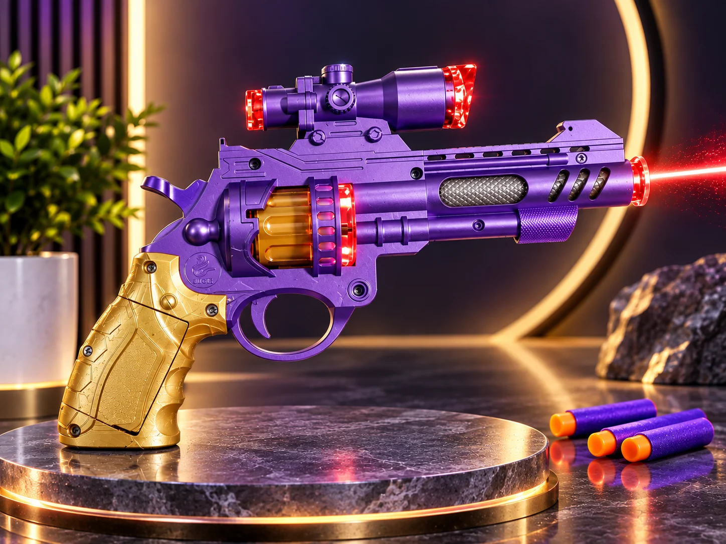 Laser Effect Lighting Toy Gun for kids.