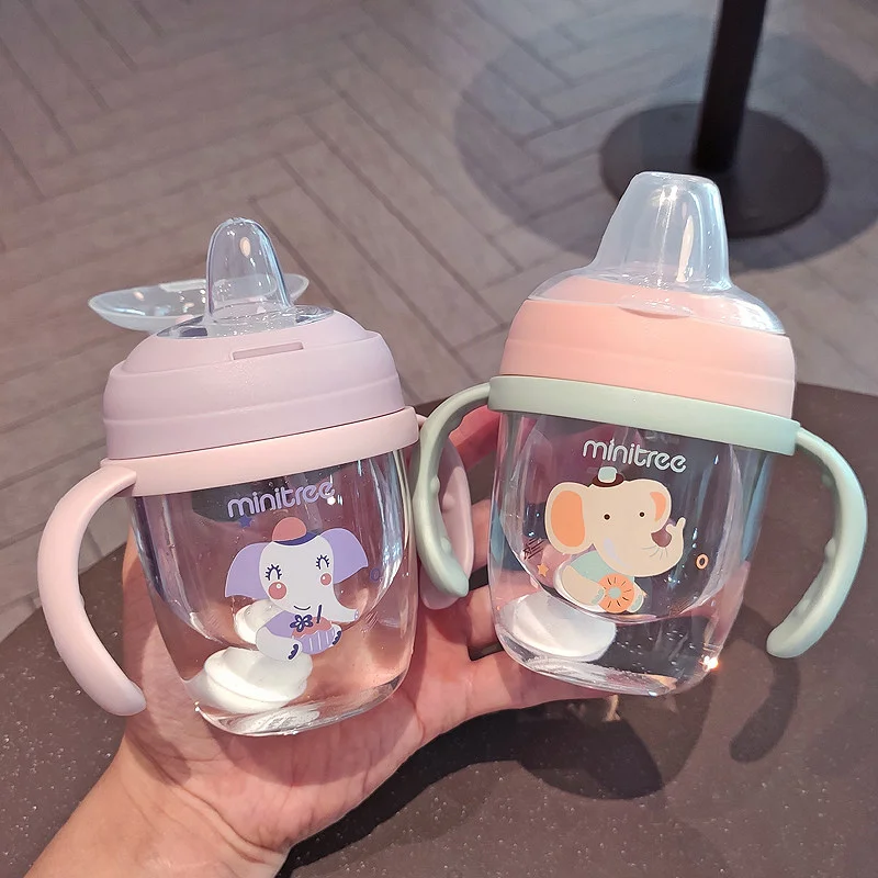 Minitree 536Y-180ml tritan pp baby feeding bottle