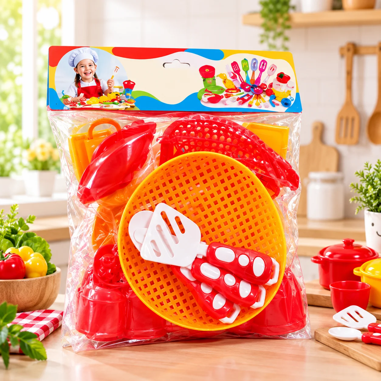Smart Kitchen Set Toy – Kids Cooking Pretend Play Set