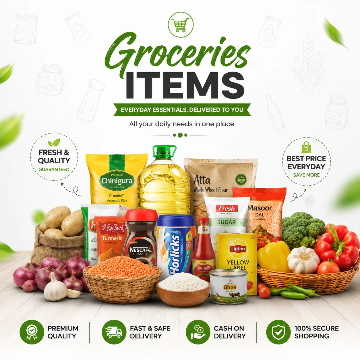 Groceries items