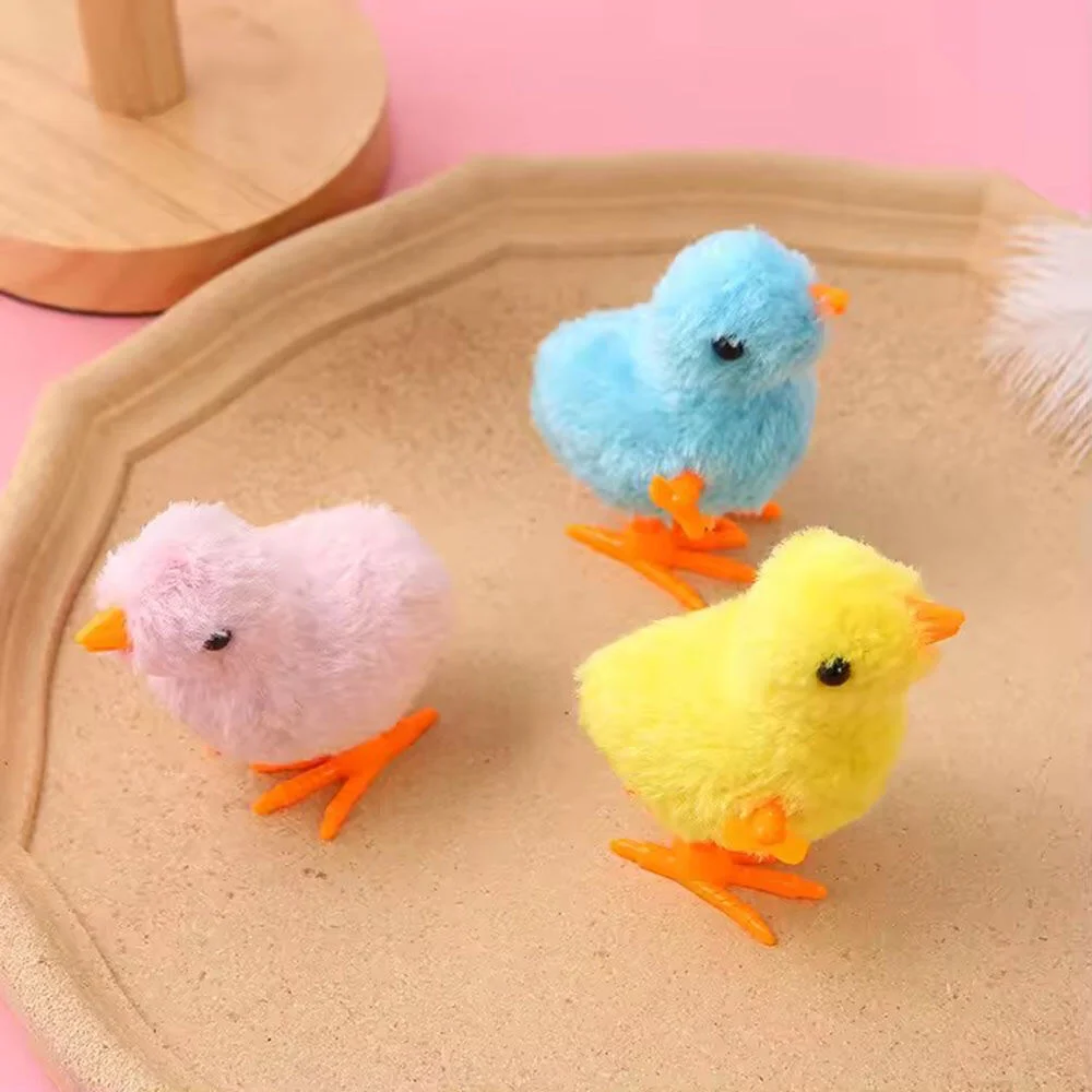 2 pcs Baby Chicken key jumpingToy For Kids