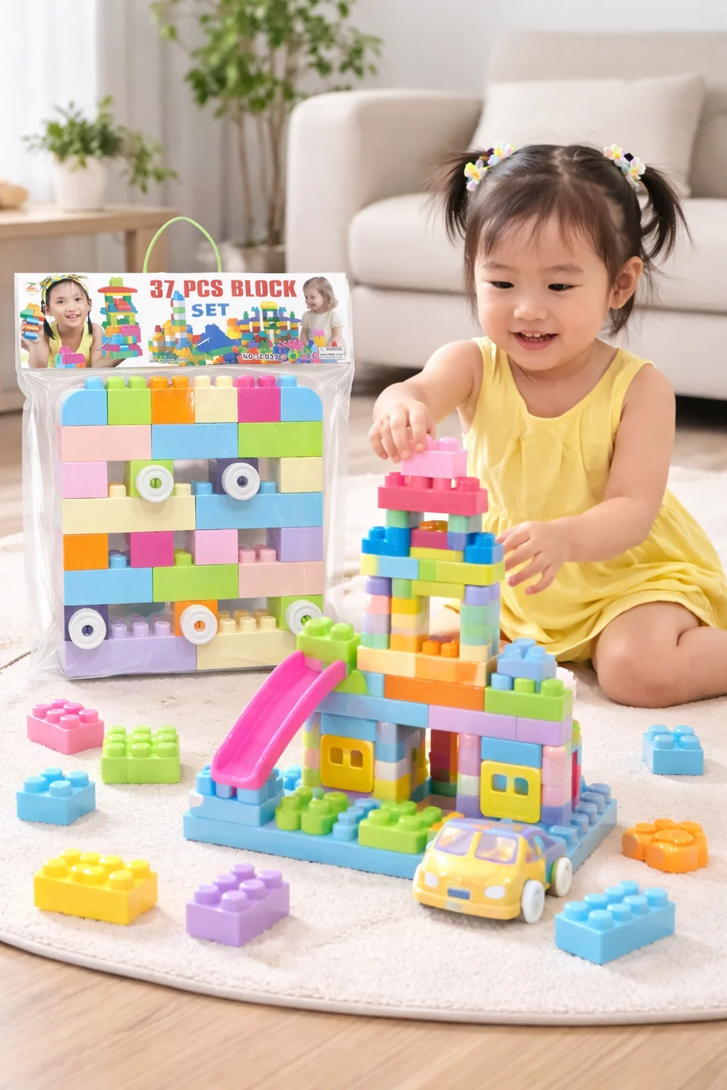 Baby Building Blocks Set-37 pcs