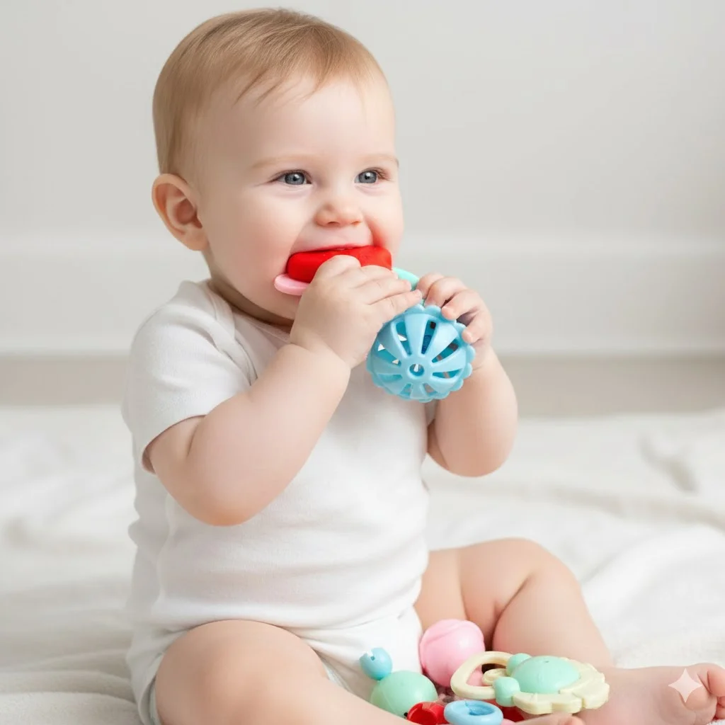 Baby Foodgrade Rattle Toy Set -18pcs