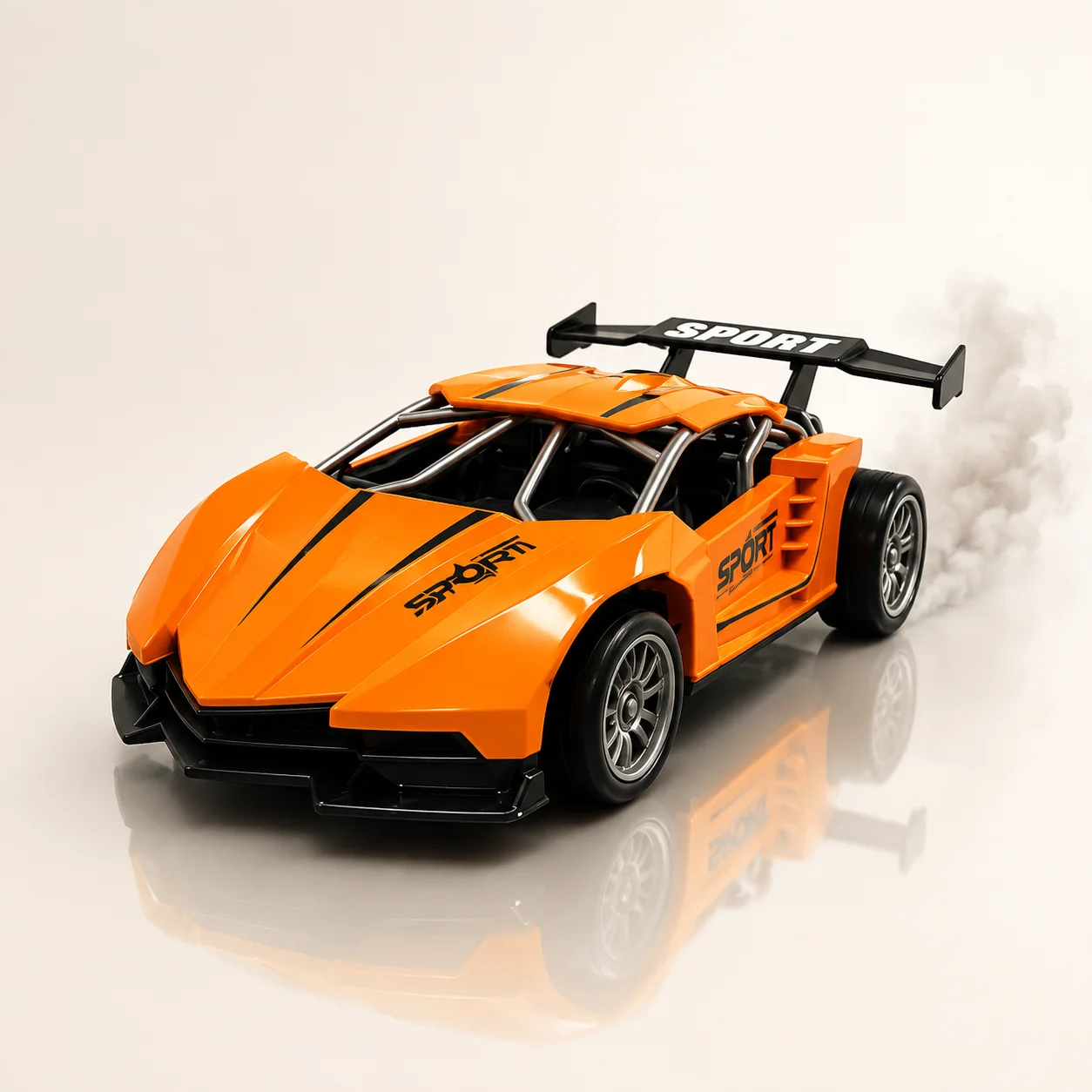 1152. Sports Smoke Rechargeable Remote Control Racing Car