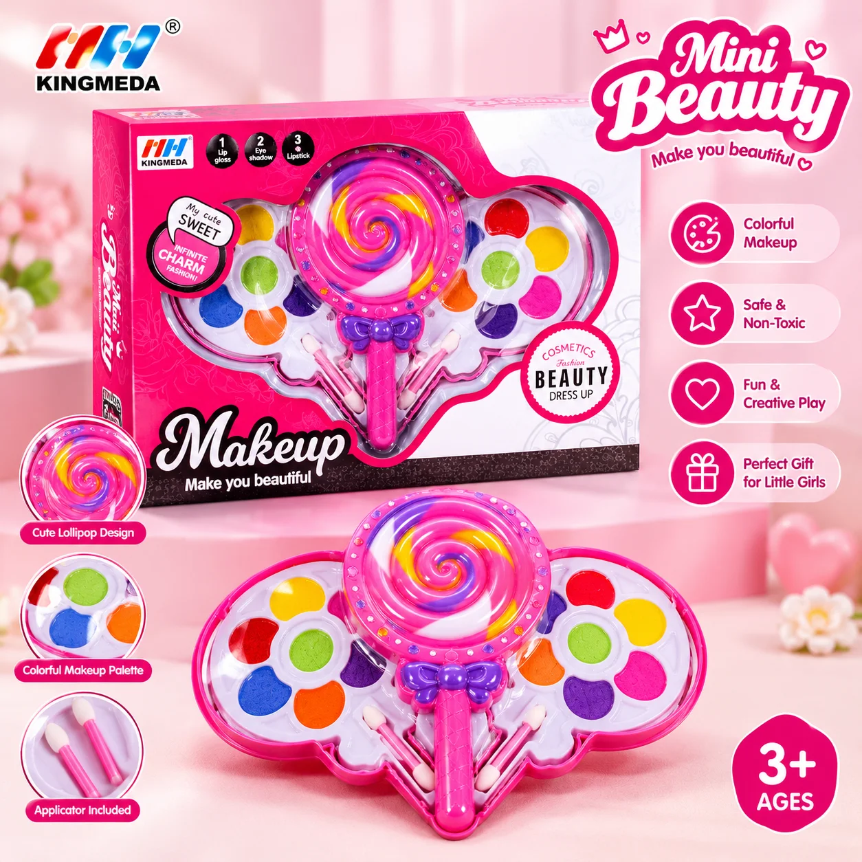 Mini Beauty Lollipop Makeup Set for Kids