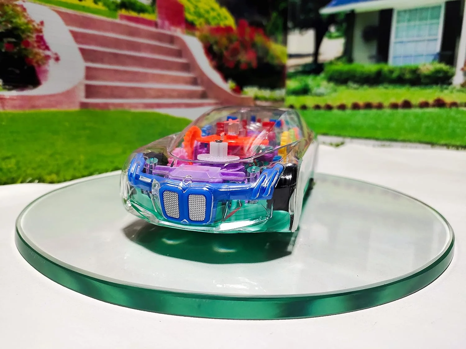 112. Concept Transparen Gear Car - With 3p Bettary